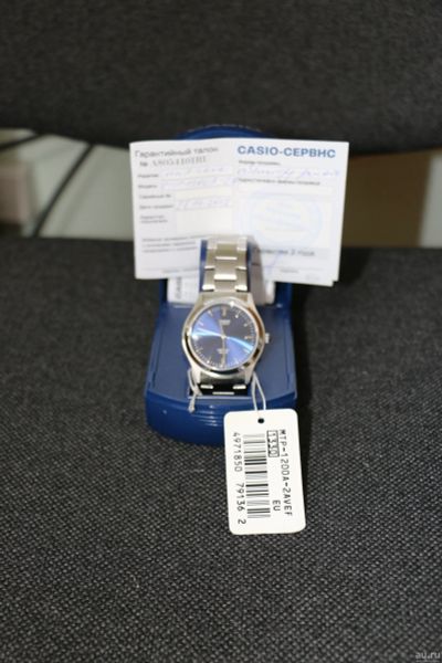 Лот: 12747474. Фото: 1. часы Casio MTP-1200A-2A. Оригинальные наручные часы