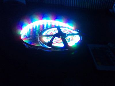 Лот: 6753489. Фото: 1. Лента светодиодная 3528 SMD RGB... Другое освещение