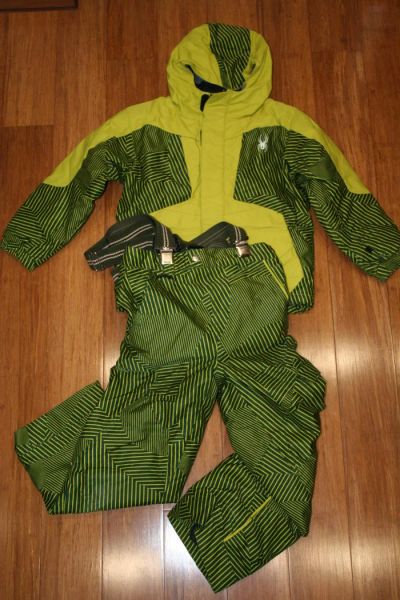 Лот: 2196896. Фото: 1. Детский горнолыжный костюм Spyder. Зимняя спортивная одежда