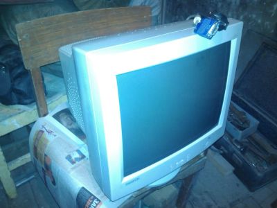 Лот: 5236838. Фото: 1. Монитор 17" 2шт. ЭЛТ-мониторы