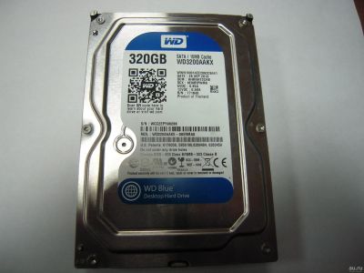 Лот: 12999726. Фото: 1. HDD 320gb, WD жесткий диск для... Жёсткие диски (HDD)