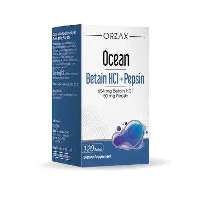 Лот: 25440338. Фото: 1. Orzax Ocean Бетаин гидрохлорид... Лекарства