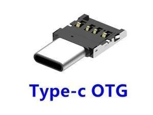 Лот: 15770663. Фото: 1. Адаптер OTG-Type-C металл (Новый... Дата-кабели, переходники