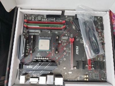 Лот: 20616846. Фото: 1. Msi b450+ athlo 3000ge+8gb ddr4. Комплекты запчастей