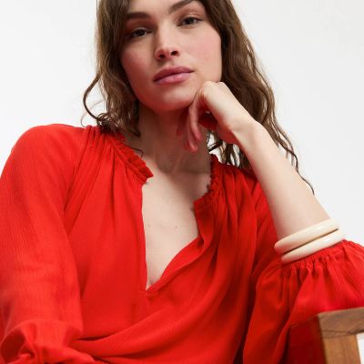 Лот: 25386396. Фото: 1. Блузка LaRedoute. Другое (одежда, обувь, галантерея)