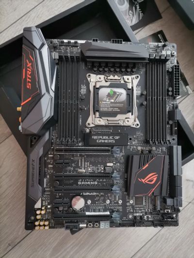 Лот: 23132958. Фото: 1. Asus X99 Strix Gaming LGA2011v3... Комплекты запчастей