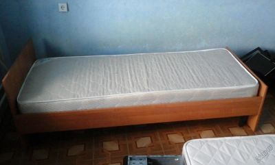 Лот: 5729894. Фото: 1. кровать с ортопедическим основанием... Кровати