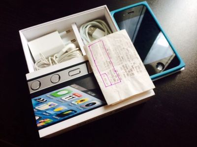 Лот: 3890913. Фото: 1. iPhone 4s 16GB Black полный комплект... Смартфоны