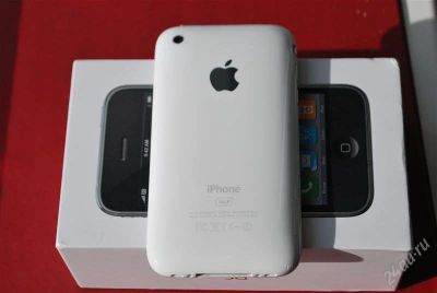 Лот: 1421688. Фото: 1. Iphone 3g 16gb белый. Смартфоны