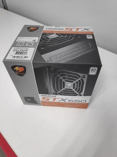 Лот: 13937920. Фото: 1. Блок питания 550W Cougar STX 550... Корпуса, блоки питания