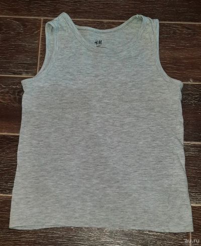 Лот: 17984715. Фото: 1. Детская майка "H&M" (серая). Одежда для дома