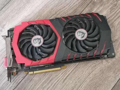 Лот: 25674456. Фото: 1. Видеокарта msi 1060 gaming x 6... Видеокарты