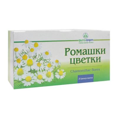 Лот: 25801167. Фото: 1. Ромашка цветки фильтр-пакеты 1... Лекарства