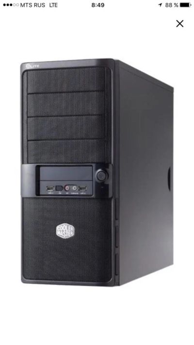 Лот: 9003842. Фото: 1. корпус cooler master модель elite... Корпуса, блоки питания