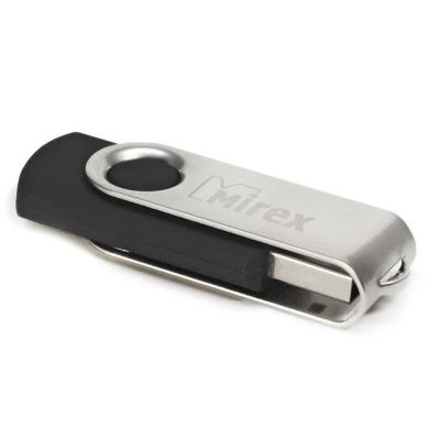 Лот: 9727897. Фото: 1. USB флешка 8GB Mirex BLACK (ecopack... USB-флеш карты