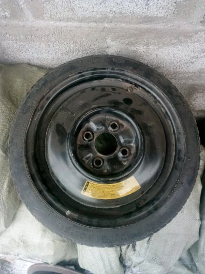 Лот: 12773172. Фото: 1. Банан,запаска 4*100 R14. Шины на дисках