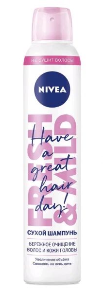 Лот: 12754785. Фото: 1. Nivea Fresh & Mild Сухой шампунь... Уход за волосами 