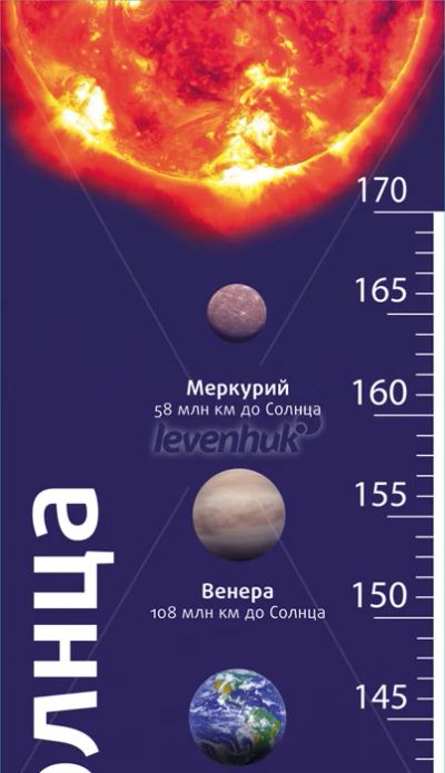 Лот: 4721798. Фото: 1. Ростомер Levenhuk "Дорасти до... Интерьерные наклейки