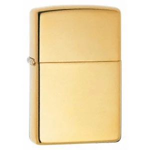Лот: 4227061. Фото: 1. 254B High polish Brass зажигалка... Зажигалки, спички, пепельницы