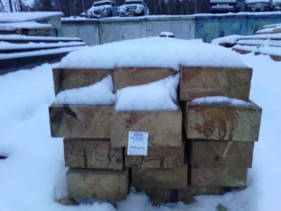 Лот: 8487449. Фото: 1. Брусок Брус 100*200*6 м Сосна... Древесина, пиломатериал