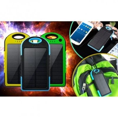 Лот: 11584813. Фото: 1. Power bank (solar) зарядка от... Внешние, портативные аккумуляторы для смартфонов (Power bank)