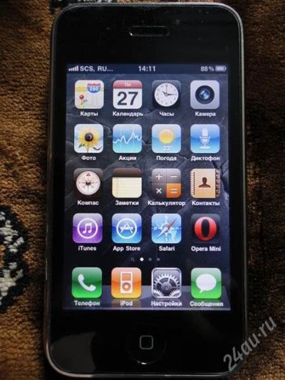 Лот: 1041139. Фото: 1. iPhone 3gs 16gb РСТ. Смартфоны
