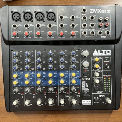 Лот: 25578571. Фото: 1. Микшерный пульт Alto ZMX122FX... Микшеры, предусилители, микрофонные эффекты