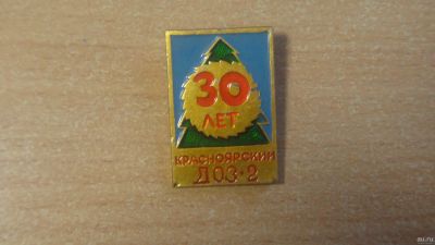 Лот: 17557048. Фото: 1. Значок 30 лет красноярский ДОЗ-2. Юбилейные