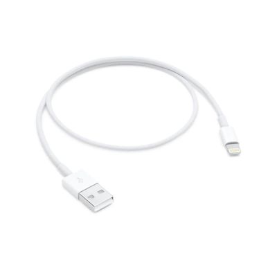 Лот: 17514641. Фото: 1. Кабель USB Lightning IPhone Белый. Зарядные устройства, блоки питания, адаптеры сетевые для смартфонов