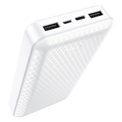 Лот: 17838433. Фото: 1. ЗУ Borofone BJ3A 20000 mAh белый... Внешние, портативные аккумуляторы для смартфонов (Power bank)
