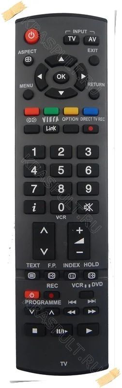Лот: 15903625. Фото: 1. Пульт PANASONIC UR76EC2803 VIERA. Пульты ДУ
