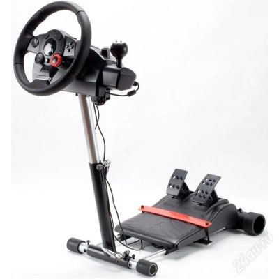 Лот: 1642163. Фото: 1. Logitech Driving Force™ GT+стойка. Рули, джойстики