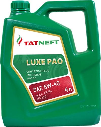 Лот: 19710913. Фото: 1. Масло Татнефть Tatneft LUXE PAO... Масла, жидкости