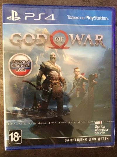 Лот: 16372493. Фото: 1. [Новый] God of War Sony PS4. Игры для консолей