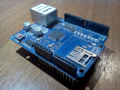 Лот: 4858971. Фото: 1. Ethernet Shield W5100 сетевой... Микроконтроллеры