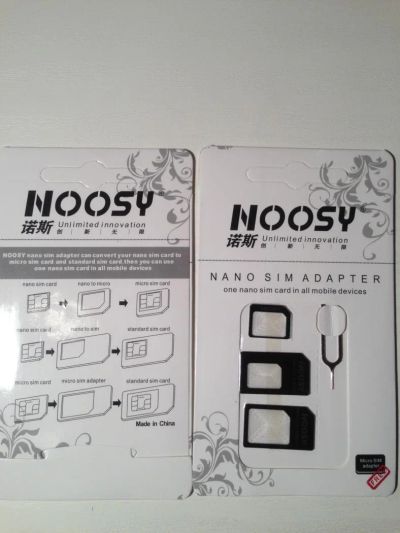 Лот: 6278329. Фото: 1. Переходник NanoSim - MicroSim... Дата-кабели, переходники