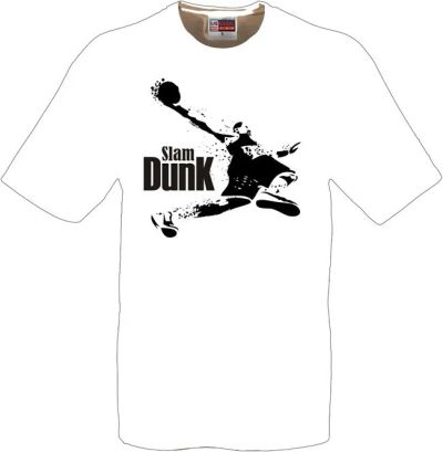 Лот: 9401528. Фото: 1. Футболка "Slamdunk" (M,L,XL,2XL... Другое (спортивная одежда)
