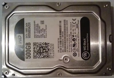Лот: 3595391. Фото: 1. Очень быстрый! Жесткий диск 500... Жёсткие диски (HDD)