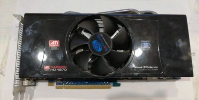 Лот: 13907069. Фото: 1. Видеокарта Sapphire HD 4870 521mb... Видеокарты
