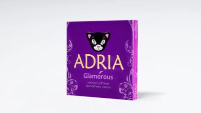 Лот: 25274077. Фото: 1. Контактные линзы Adria Glamorous... Контактные линзы