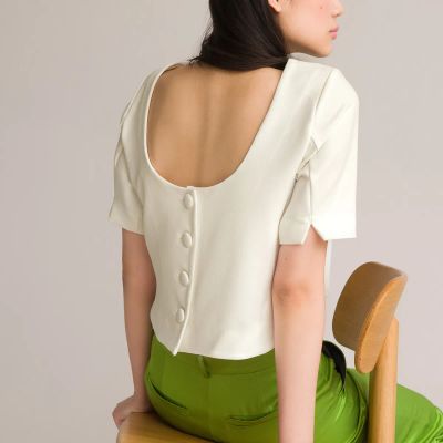 Лот: 24154291. Фото: 1. Блузка LaRedoute. Блузы, рубашки, водолазки