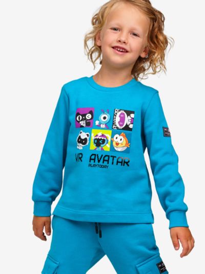 Лот: 24558118. Фото: 1. Толстовка для мальчиков PlayToday... Легкие куртки, толстовки