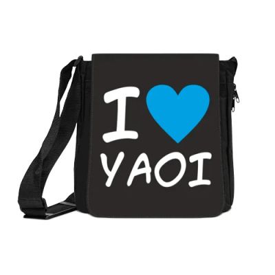 Лот: 6538179. Фото: 1. Сумка через плечо "I love YAOI... Сумки