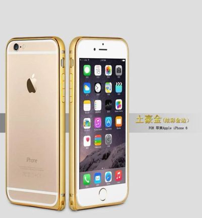 Лот: 5164290. Фото: 1. Чехол бампер на iPhone 6 металлический. Чехлы, бамперы