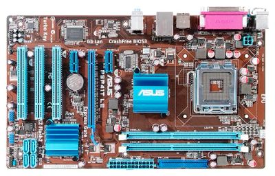 Лот: 4842434. Фото: 1. Материнская плата 775 сокет ASUS... Материнские платы