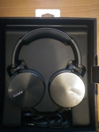 Лот: 12277441. Фото: 1. Наушники Sony MDR-XB950AP EXTRA... Наушники, гарнитуры