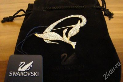 Лот: 672480. Фото: 1. Бижутерия Swarowski 3. Серьги, каффы
