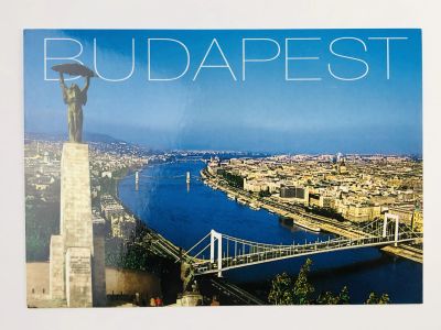 Лот: 23296383. Фото: 1. Будапешт. Вид с крепости. Открытка... Открытки, конверты