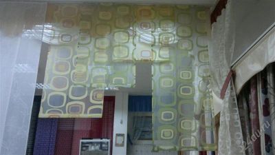 Лот: 2207435. Фото: 1. Панели из органзы. Шторы, тюль