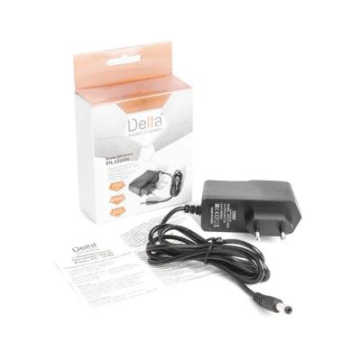 Лот: 22054061. Фото: 1. Блок питания Delta+ 12V 1A (5... Зарядные устройства, блоки питания, адаптеры сетевые для смартфонов
